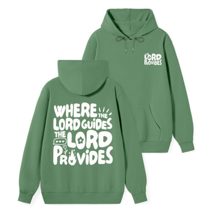 The Lord Provides Classic Christian Hoodie