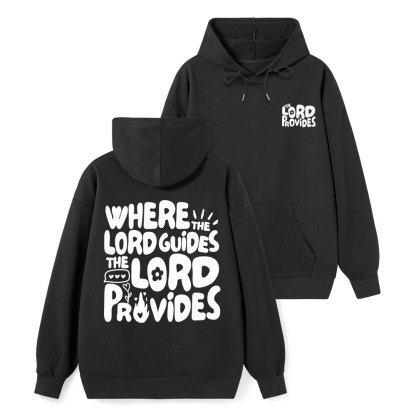The Lord Provides Classic Christian Hoodie