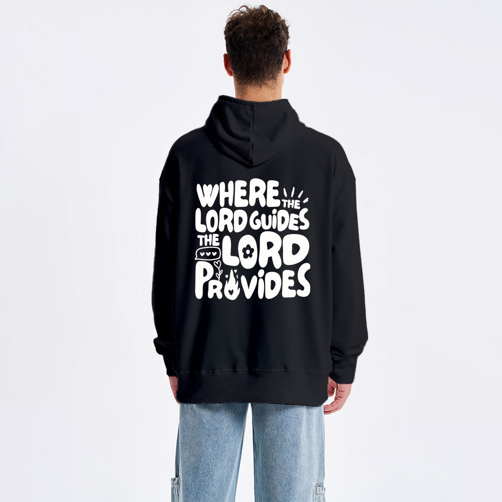 The Lord Provides Classic Christian Hoodie