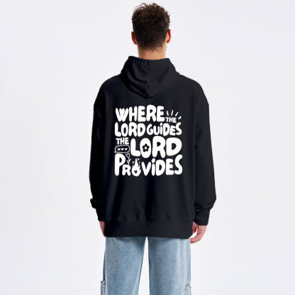 The Lord Provides Classic Christian Hoodie