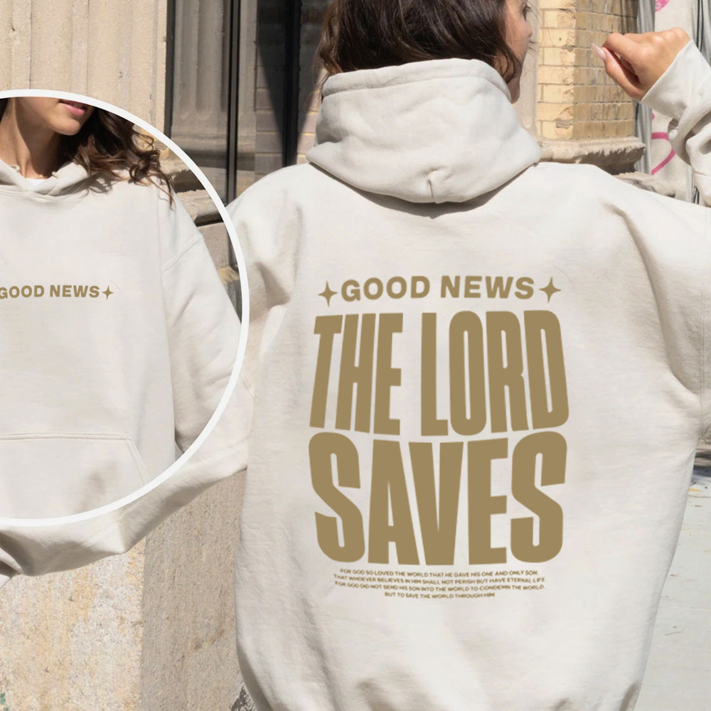 The Lord Saves Christian Premium Fleece Hoodie Set