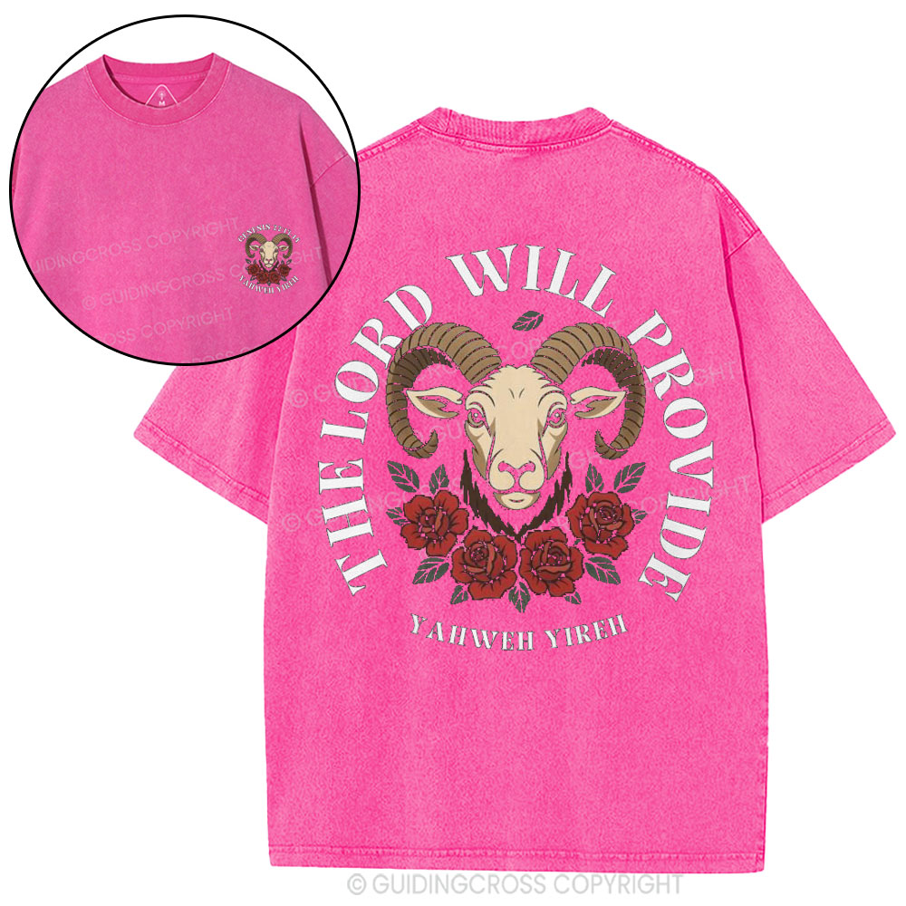 New-Sample Christian Washed T-Shirt Sale - GuidingCross