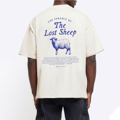 The Lost Sheep Christian Washed T-Shirt