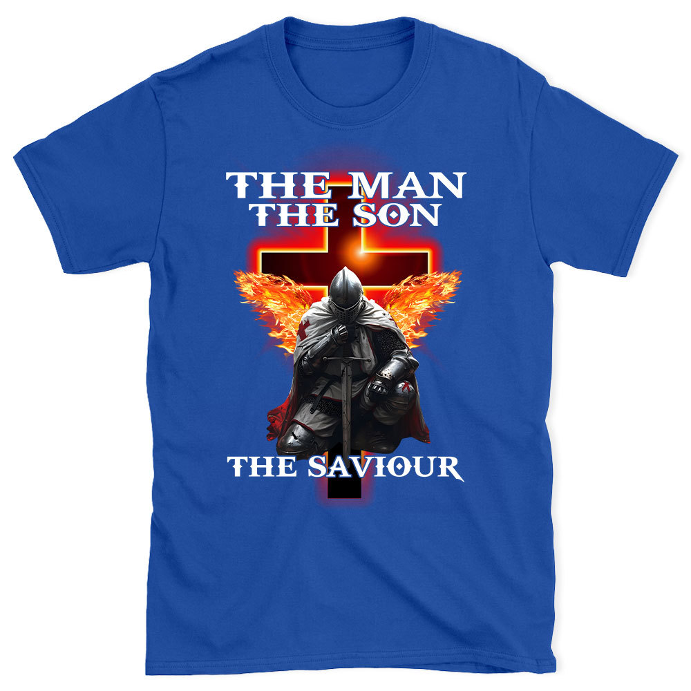 The Man The Son The Saviour Christian  T-Shirt