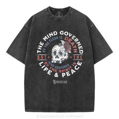 The Mind Governed Christian Washed T-Shirt