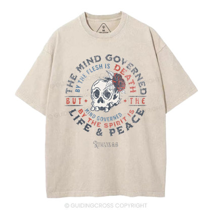The Mind Governed Christian Washed T-Shirt