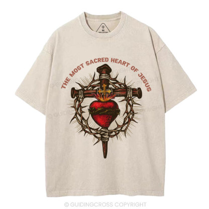 New-Sample Christian Washed T-Shirt Sale - GuidingCross