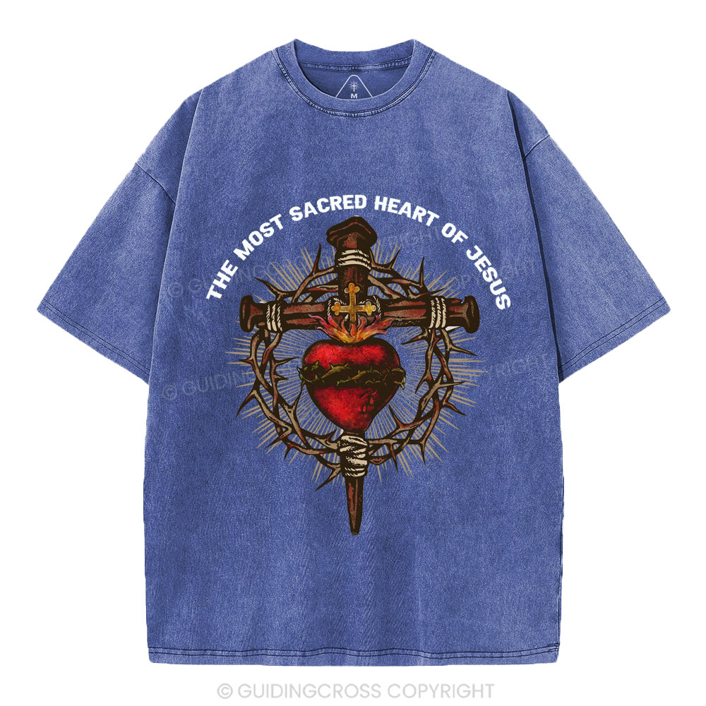 New-Sample Christian Washed T-Shirt Sale - GuidingCross