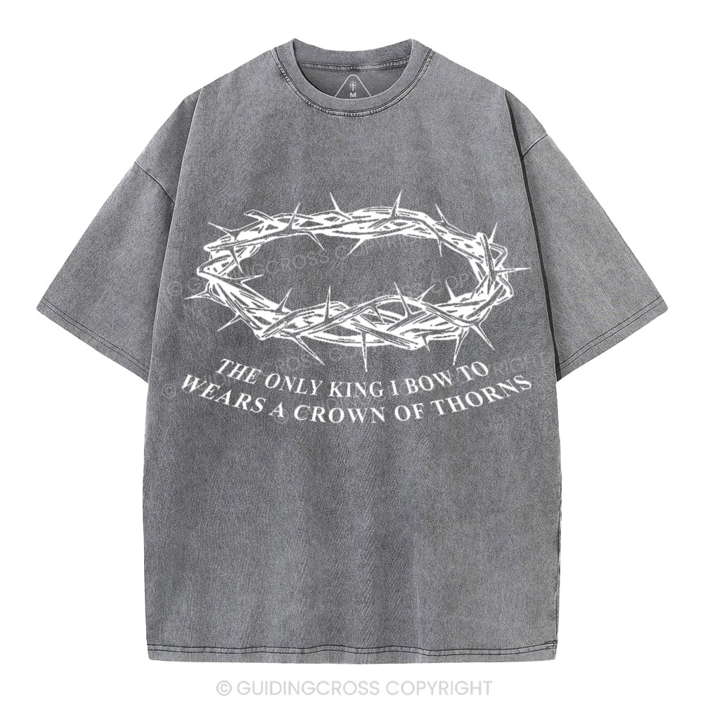 Know Jesus Know Peace Christian Washed T-Shirt Sale - GuidingCross