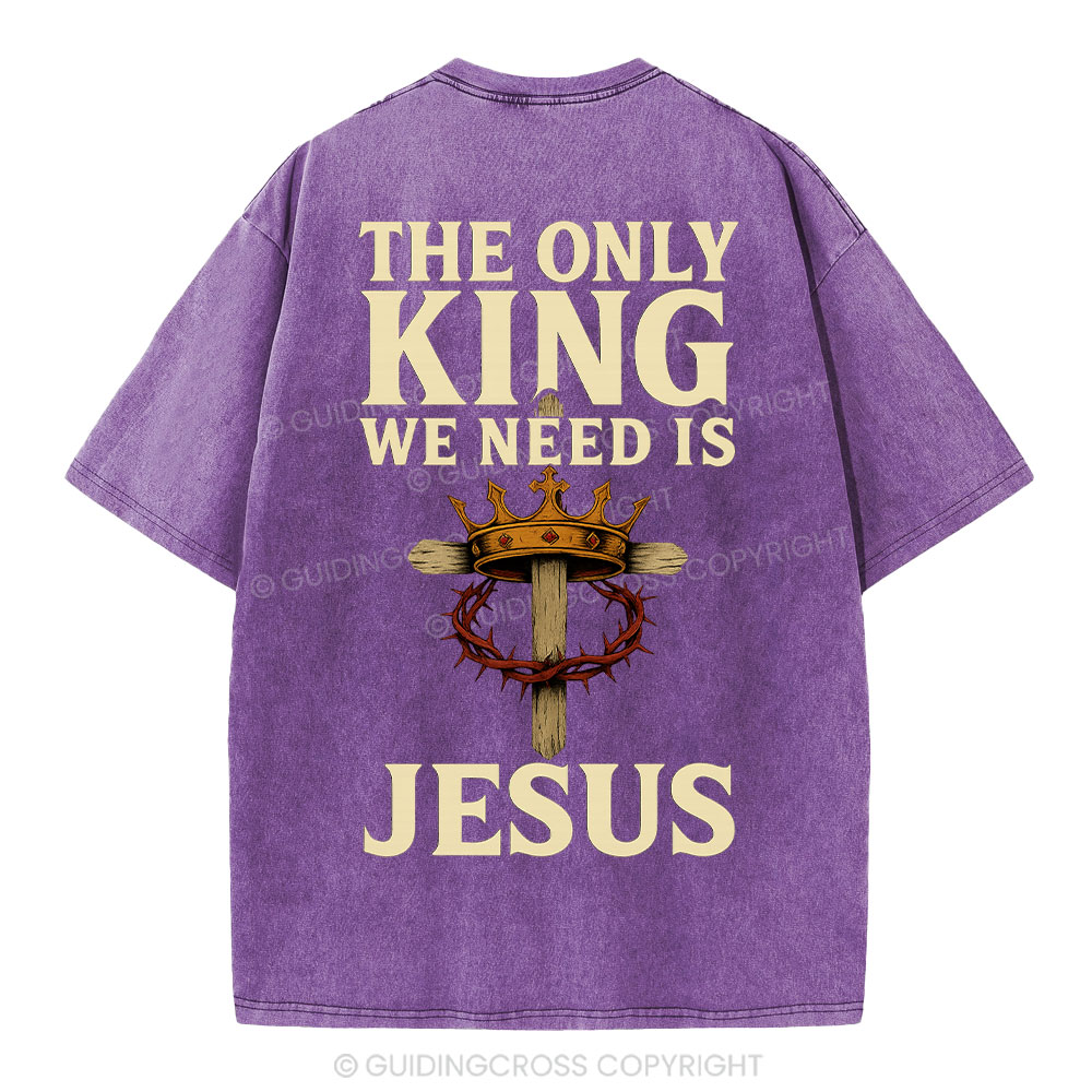 New-Sample Christian Washed T-Shirt Sale - GuidingCross