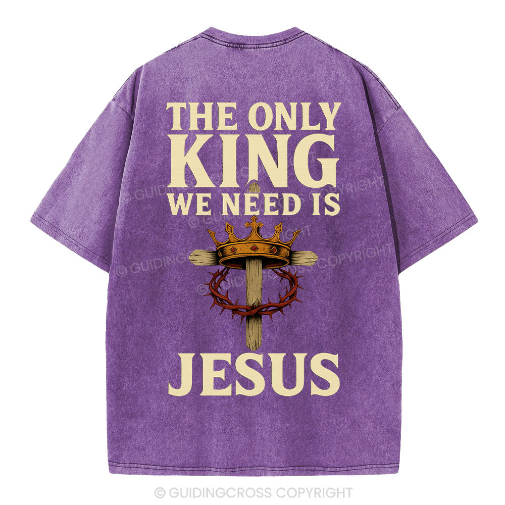 New-Sample Christian Washed T-Shirt Sale - GuidingCross