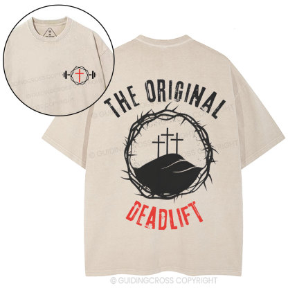 The Original Deadlift Christian Washed T-Shirt