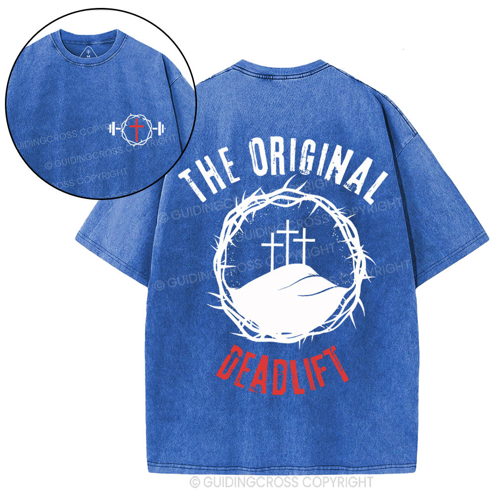 The Original Deadlift Christian Washed T-Shirt
