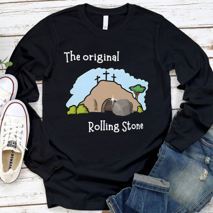 The Original Rolling Stone Christian Long Sleeve Christian T-Shirt
