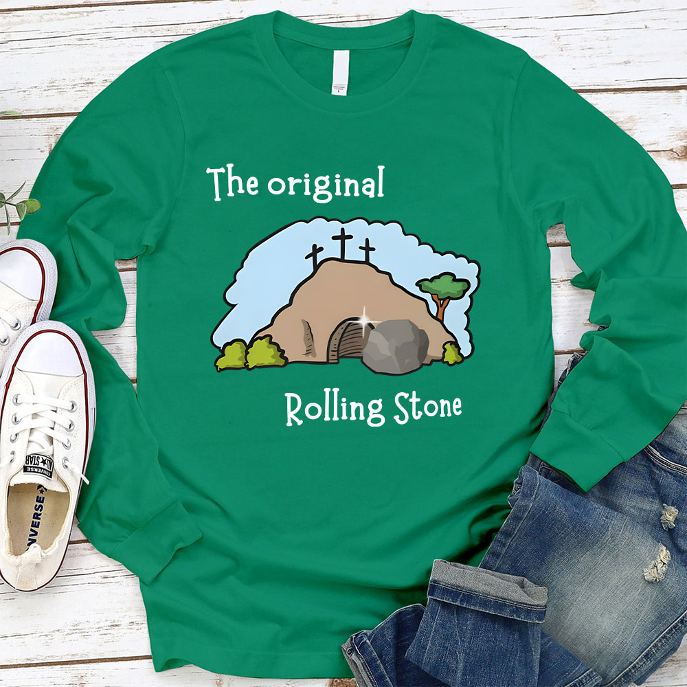 The Original Rolling Stone Christian Long Sleeve Christian T-Shirt