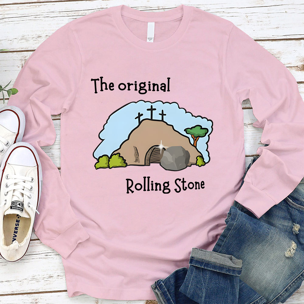 The Original Rolling Stone Christian Long Sleeve Christian T-Shirt