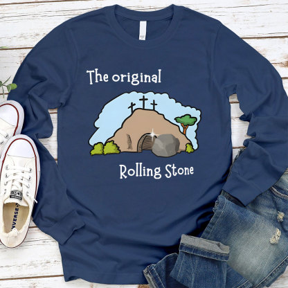 The Original Rolling Stone Christian Long Sleeve Christian T-Shirt