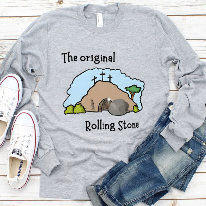 The Original Rolling Stone Christian Long Sleeve Christian T-Shirt