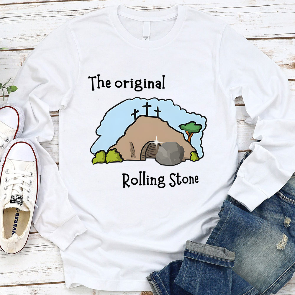 The Original Rolling Stone Christian Long Sleeve Christian T-Shirt