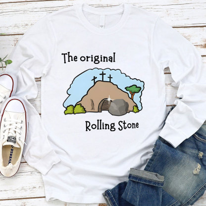 The Original Rolling Stone Christian Long Sleeve Christian T-Shirt