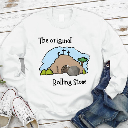 The Original Rolling Stone Christian Sweatshirt