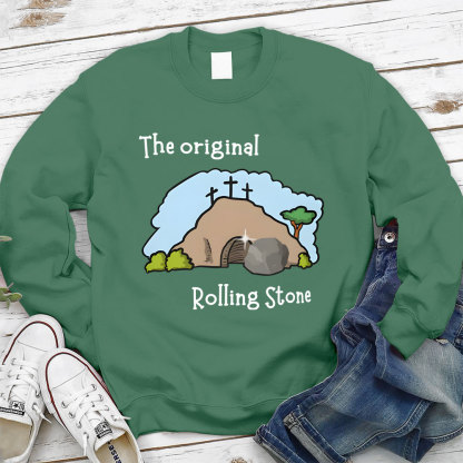 The Original Rolling Stone Christian Sweatshirt