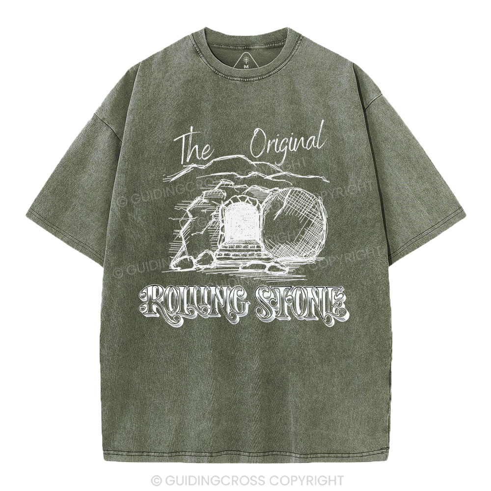 The Original Rouing Stone Christian Washed T-Shirt