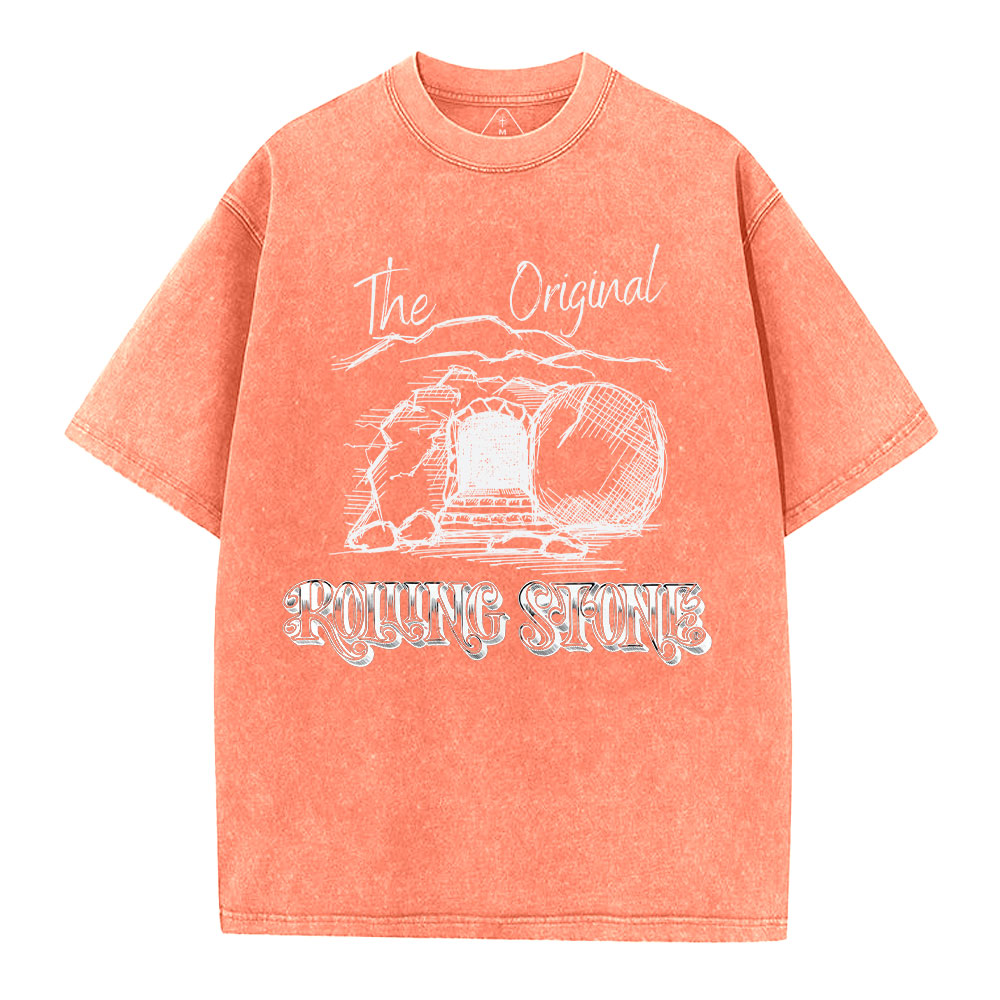 The Original Rouing Stone Christian Washed T-Shirt