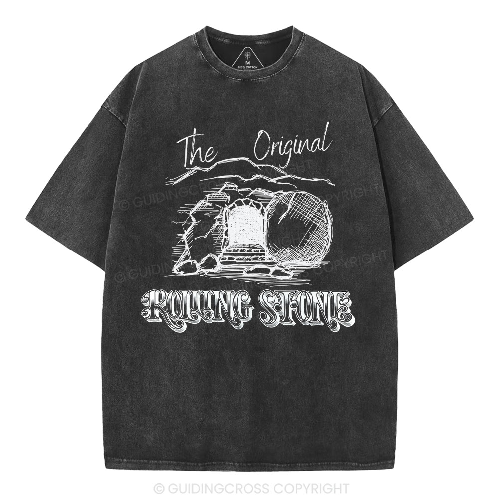 The Original Rouing Stone Christian Washed T-Shirt