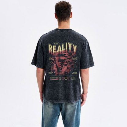 The Outward Fades But The Inward Remains Christian Washed T-Shirt