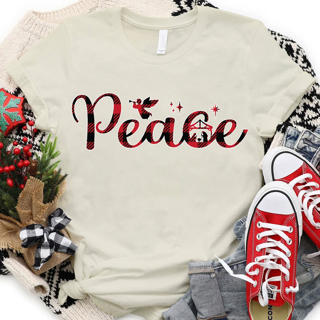 The Peace Christian Christmas T-Shirt