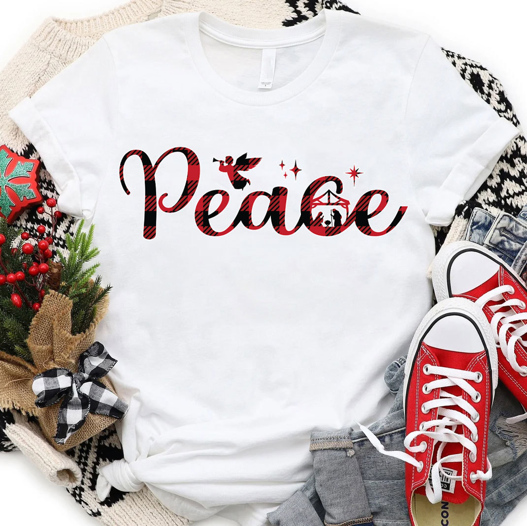 The Peace Christian Christmas T-Shirt
