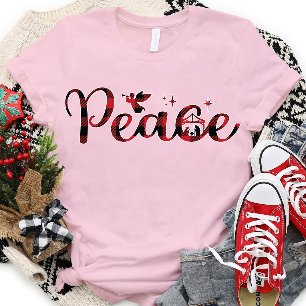The Peace Christian Christmas T-Shirt