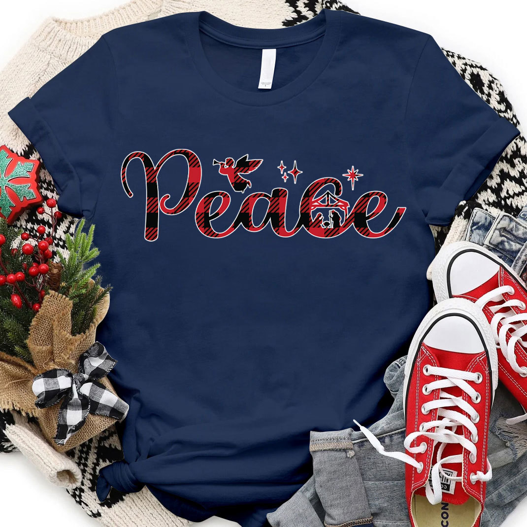 The Peace Christian Christmas T-Shirt
