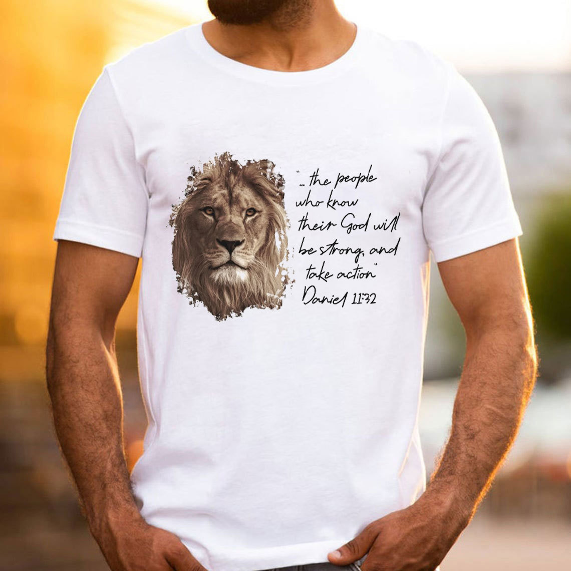 The People Who Know Their God Will Be Strong Christian T-Shirt