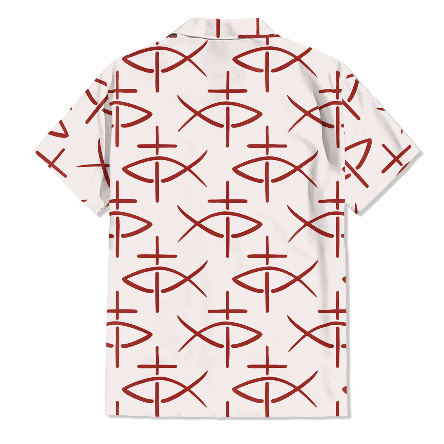 The Pink Fish Christian Hawaiian Shirt