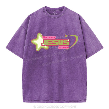 The Prince Of Peace Christian Washed T-Shirt