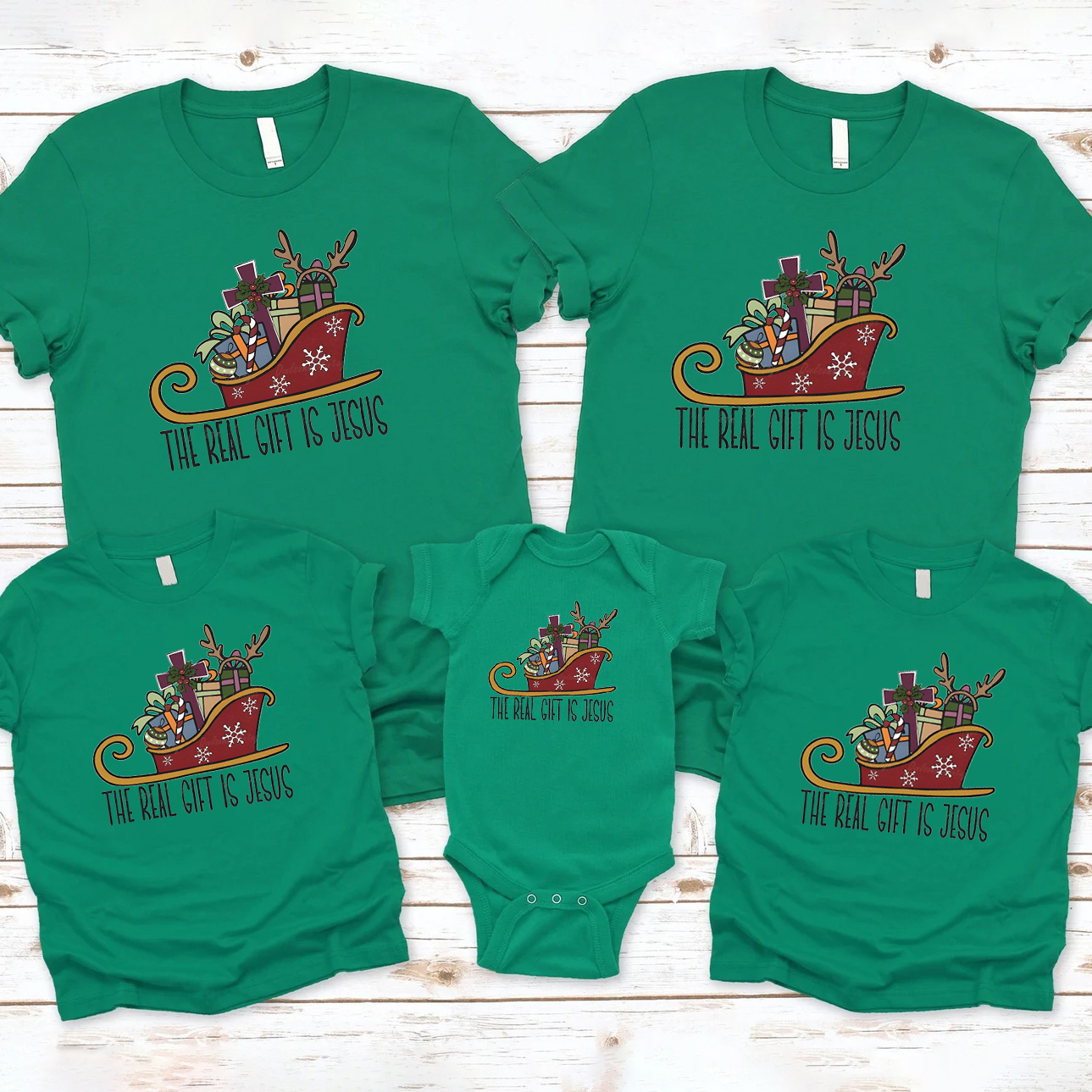 The Real Gift Jesus Christmas Shirt The Real Gift Jesus Christmas Shirt