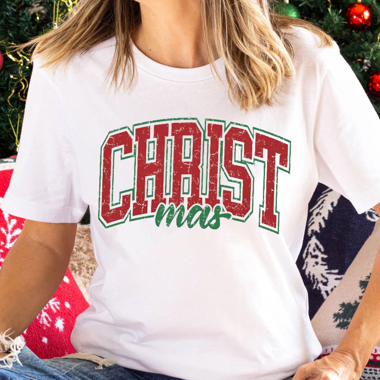 The Red Christmas Christian T-Shirt