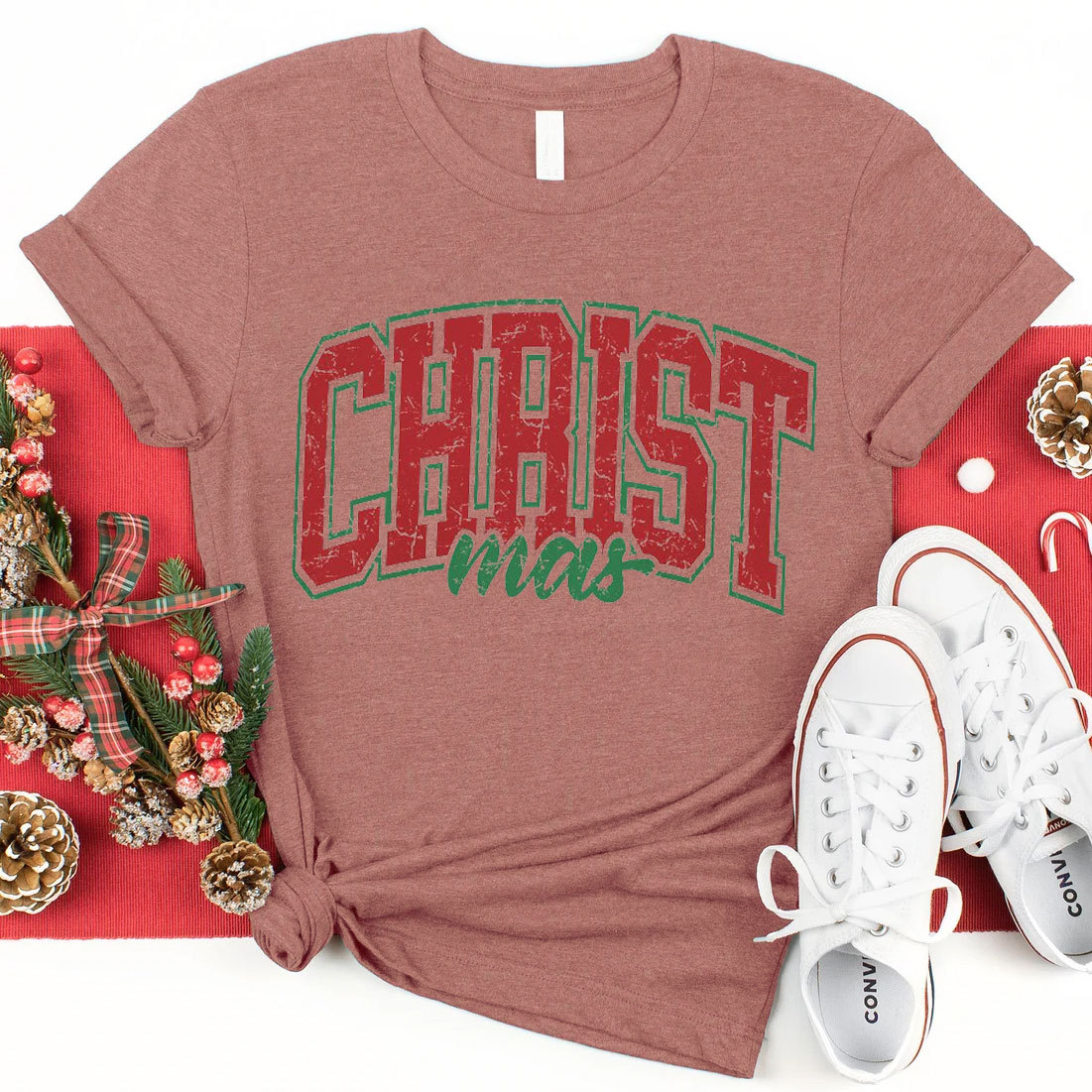 The Red Christmas Christian T-Shirt