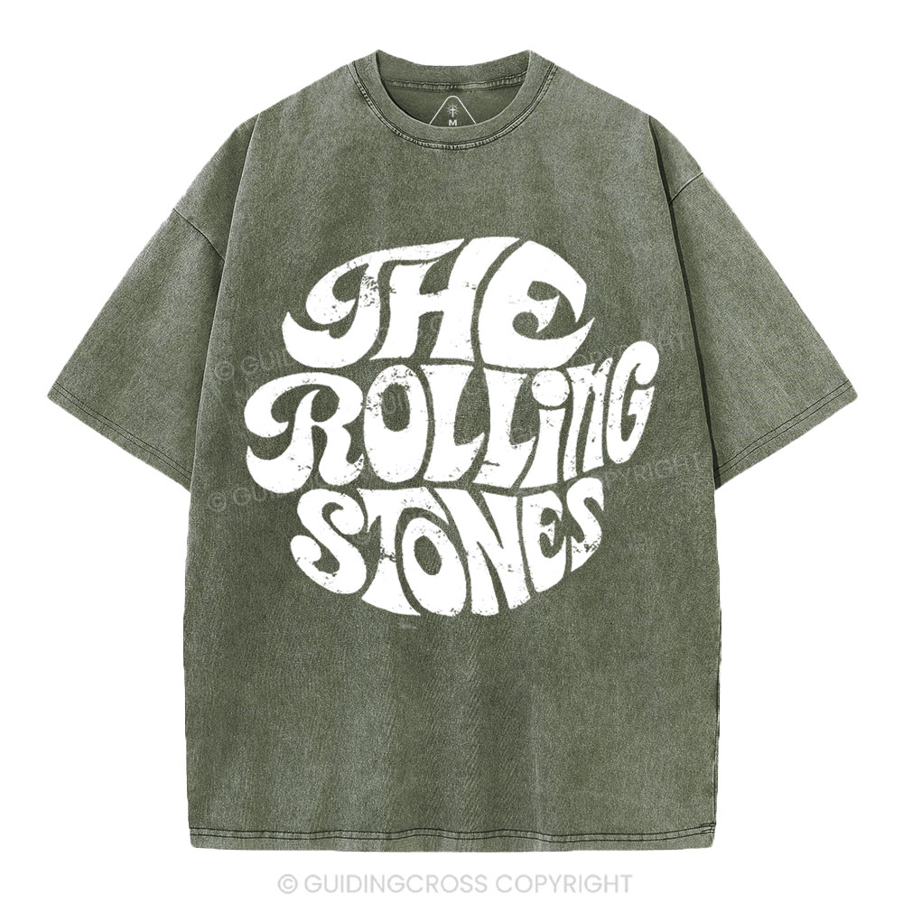 The Rolling Stones Christian Washed T-Shirt 
