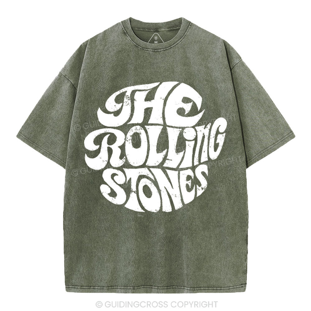 The Rolling Stones Christian Washed T-Shirt 