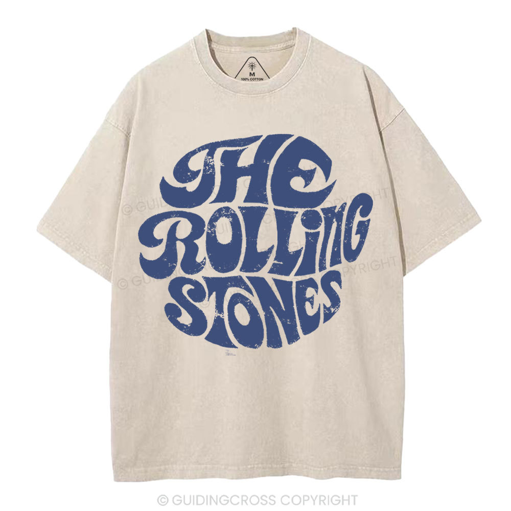 The Rolling Stones Christian Washed T-Shirt 