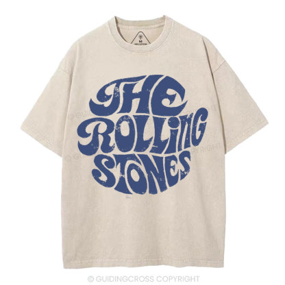 The Rolling Stones Christian Washed T-Shirt 