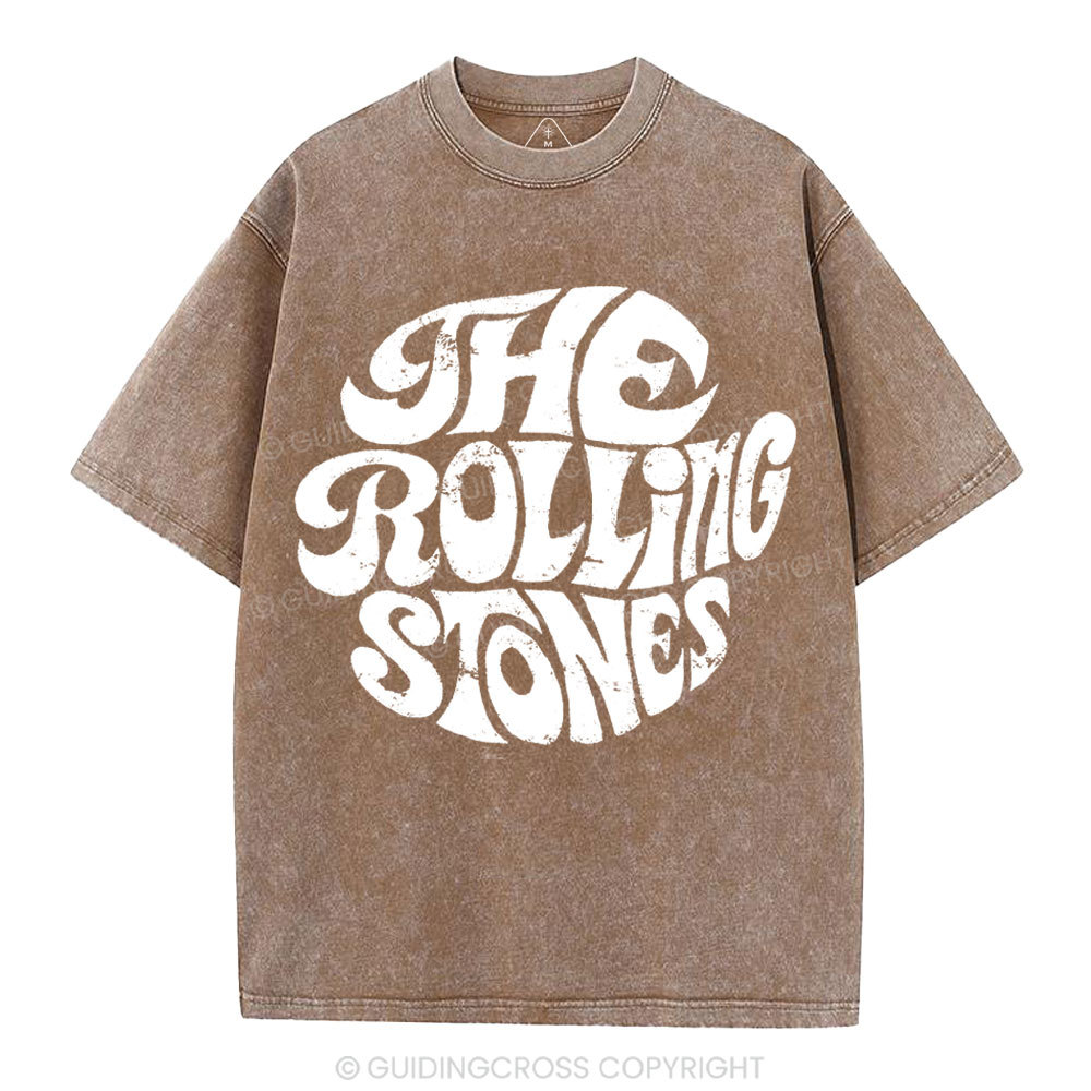 The Rolling Stones Christian Washed T-Shirt 