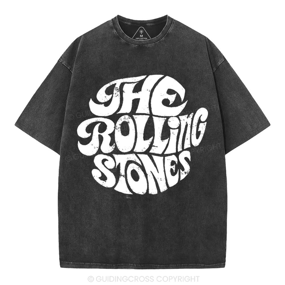 The Rolling Stones Christian Washed T-Shirt 