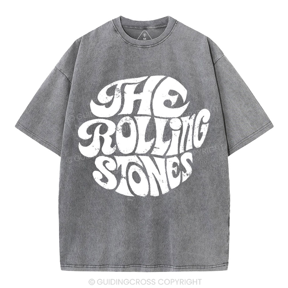 The Rolling Stones Christian Washed T-Shirt 