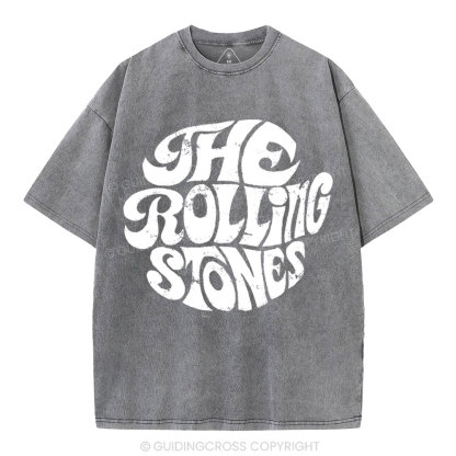 The Rolling Stones Christian Washed T-Shirt 