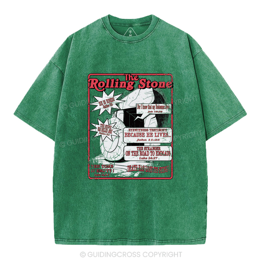 The Rolling Stone Christian Washed T-Shirt
