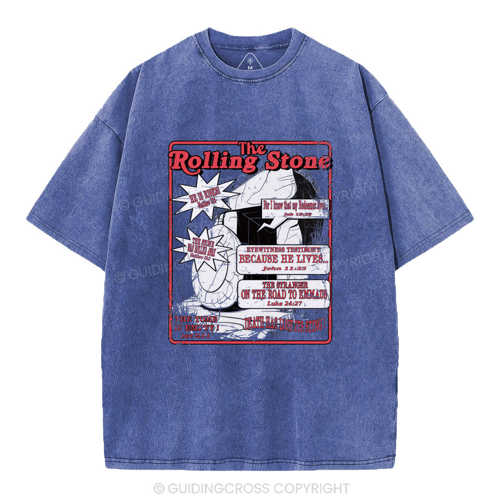 The Rolling Stone Christian Washed T-Shirt